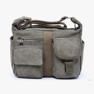 Canvas Handbag Satchel Men