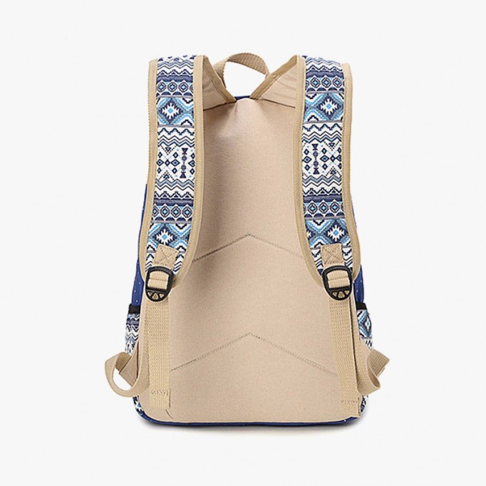 Canvas Printing Women Backpack