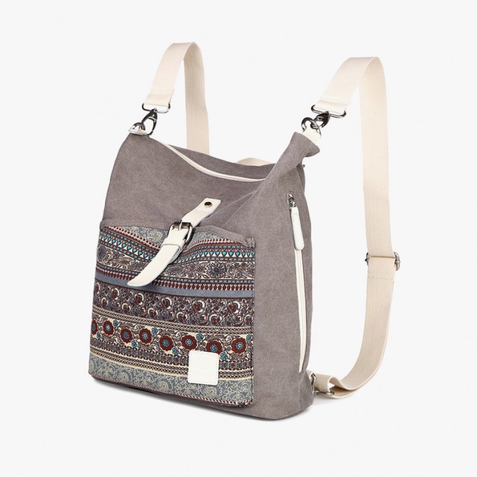 Canvas Travel Crossbody Backpacks