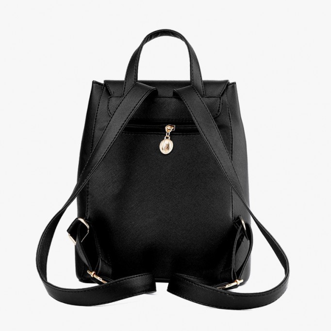 Teenage Girls High Quality Leather Backpack