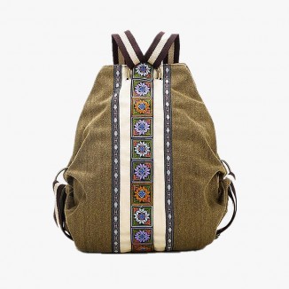 Vintage Boho Travel Backpack