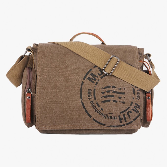 Vintage Messenger Canvas Bag